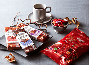 スイスのチョコレート 4種類 お試しセット