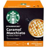 スターバックス キャラメルマキアート ネスカフェ ドルチェ グスト 専用カプセル 1箱(6杯分)