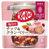 キットカット 毎日のナッツ&クランベリー ルビー 31g